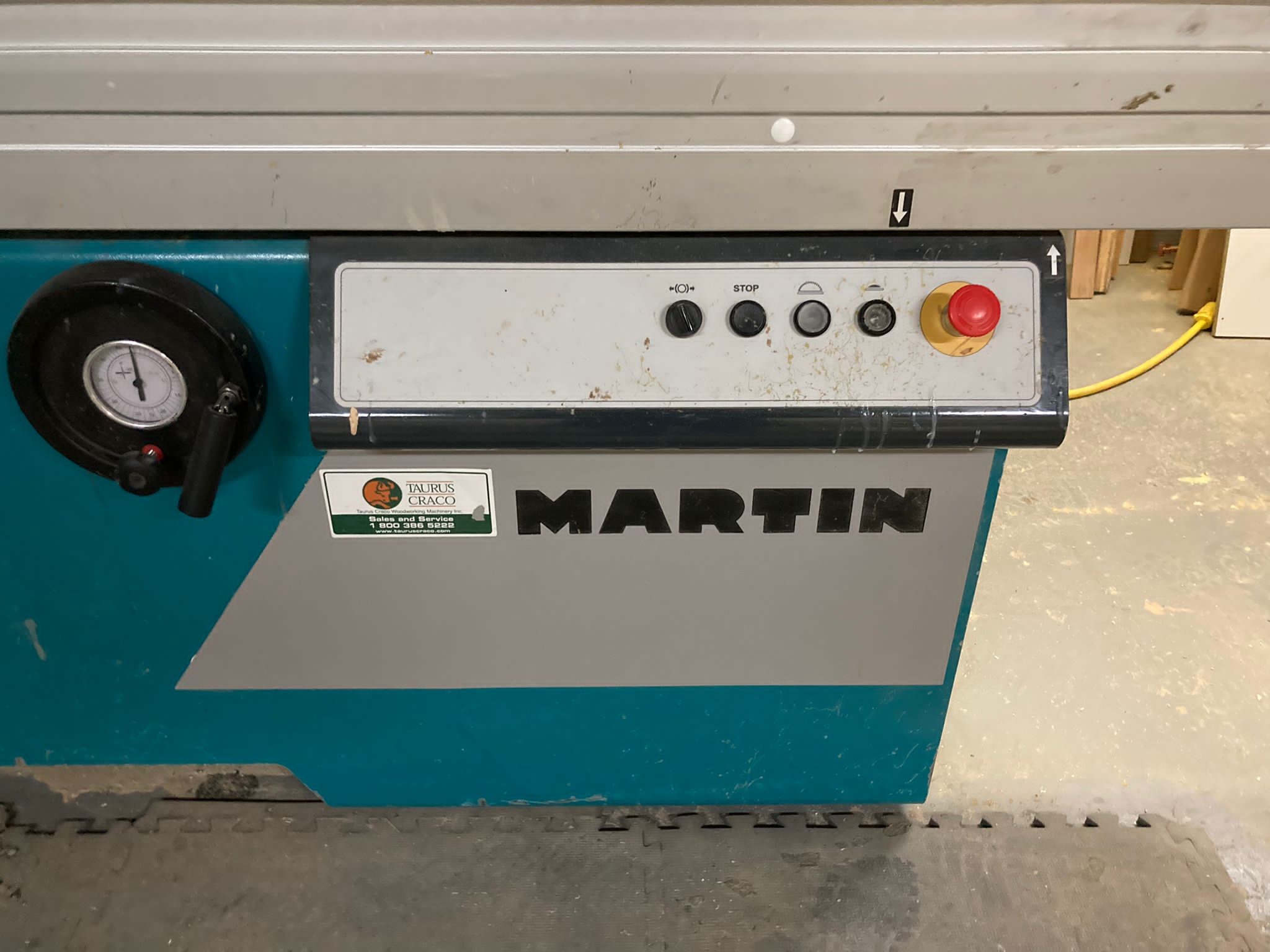 Used 2011 Martin TC 650 Sliding Table Saw