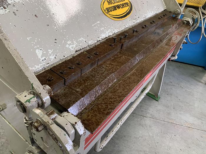 Used Rushworth 1250mm x 1.5mm manual box pan folder for Sale in
