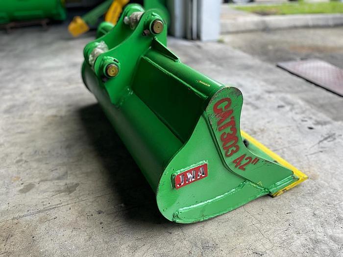 New Ditching Clean Up (MUD) Bucket 42 "for Mini Excavator John Deere