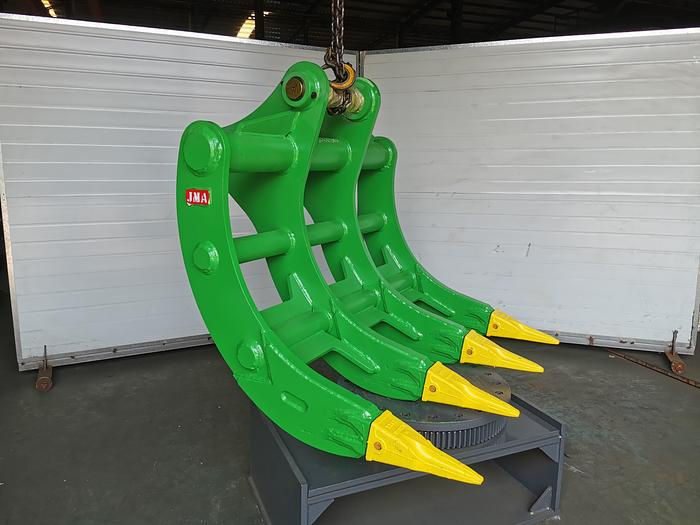 New Root Rake w Tiger Teeth 52” for Caterpillar 319D, 320, 320D, 320E
