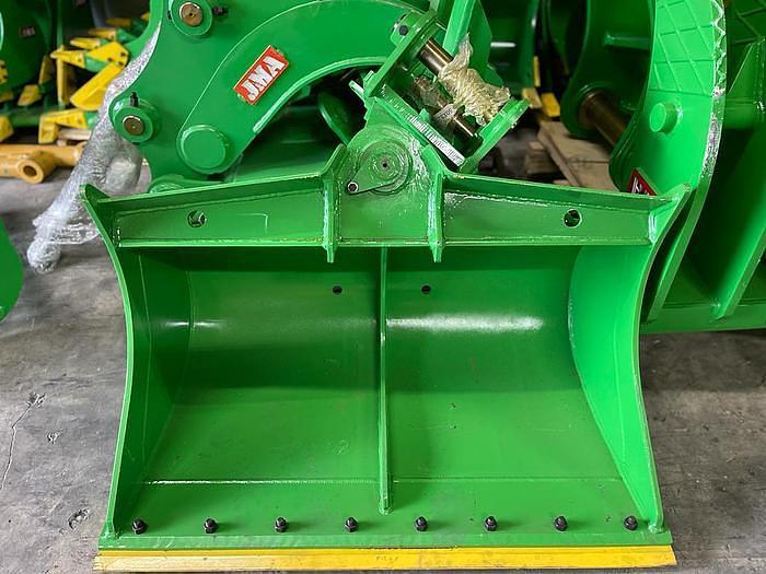 New Tilt Bucket 48" inches Bolts on Edge Dual Hydraulic Cylinder for