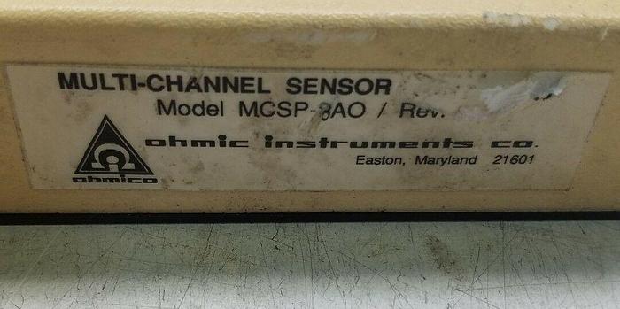Used OHMIC INSTRUMENTS MCSP-8AO MULTI-CHANNEL PROCESSOR MCSP8AO