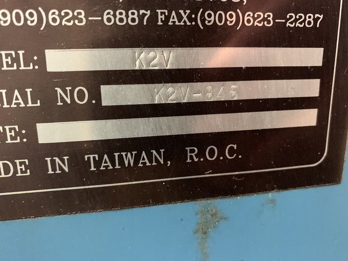 Used ATRUMP K2V VERTICAL KNEE TYPE MILLING MACHINE