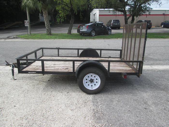 Used 6.5'x10' Triple Crown Utility Trailer