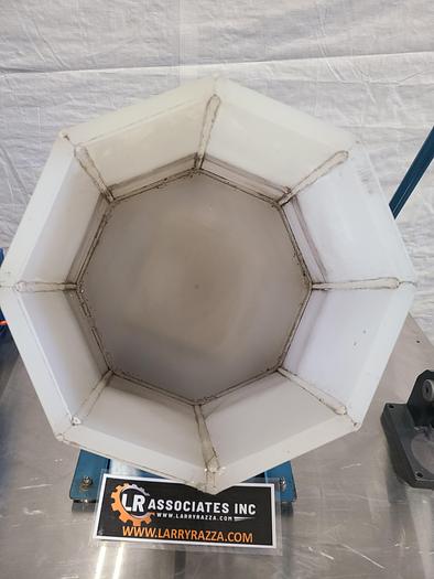 Used Parts Tumbler for Finishing & Deburring Metal or Plastic Parts.