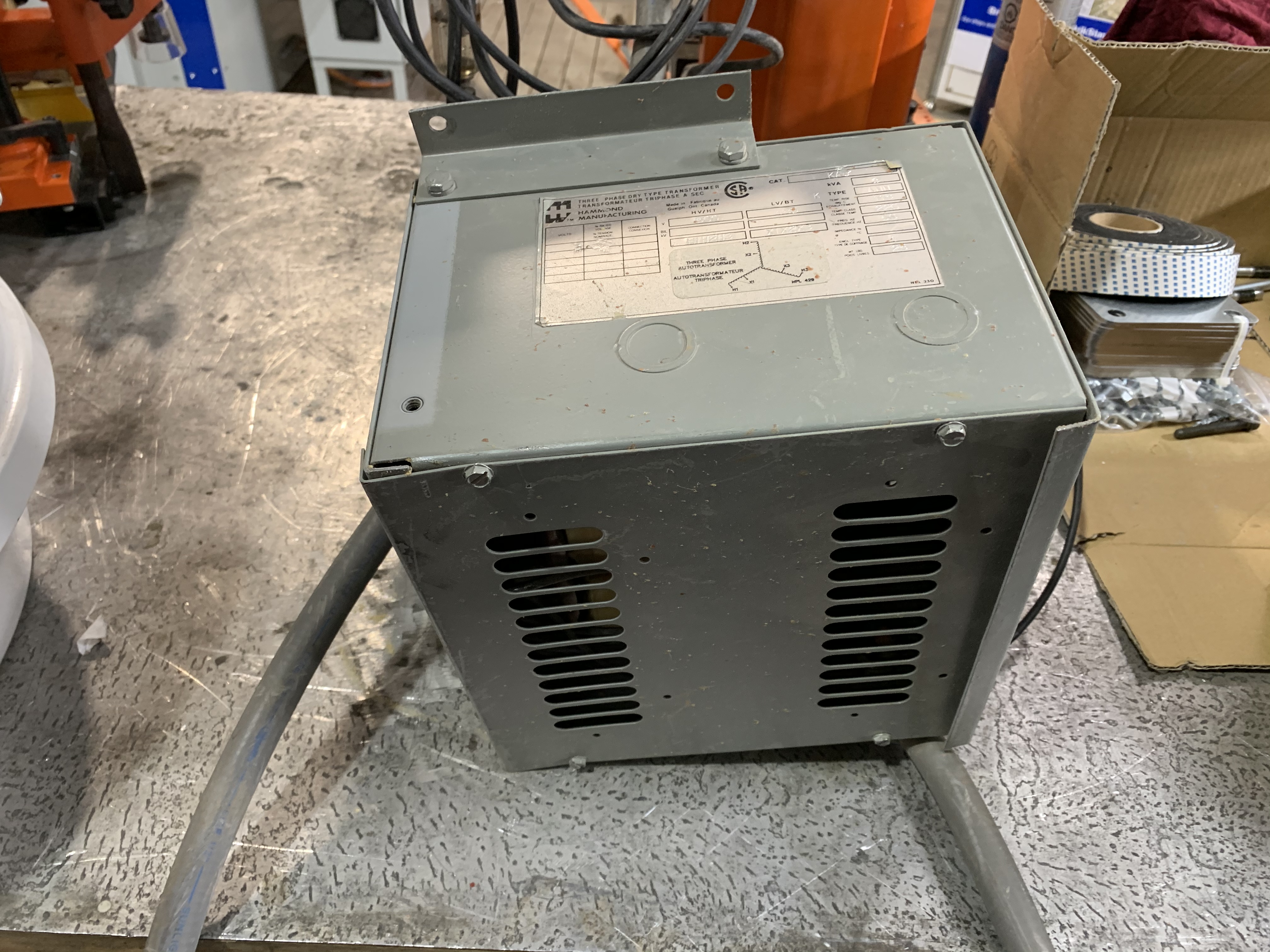 Used 1992 Blum Minipress CA Hinge machine drilling