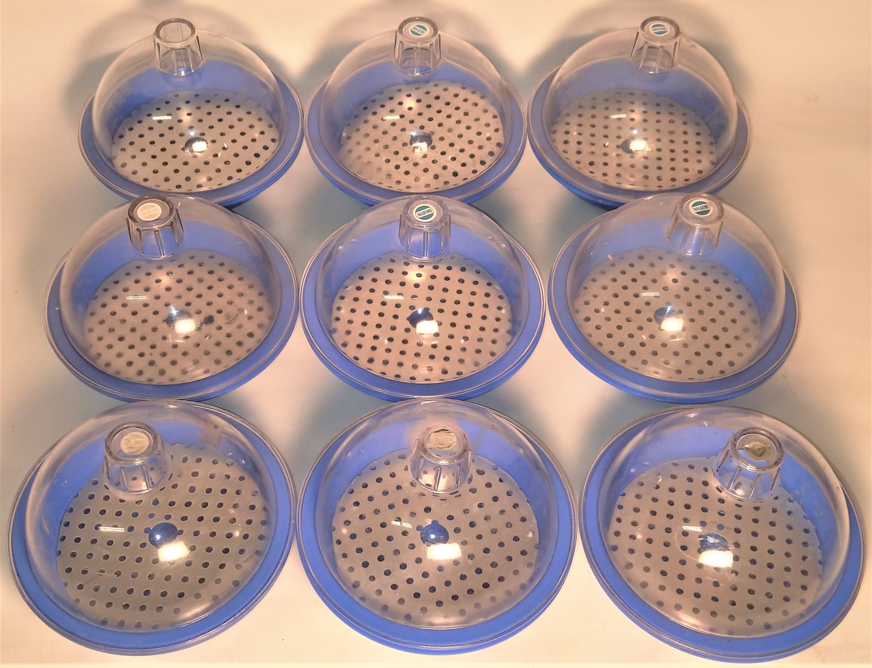 Used Nalgene 5315-0150 Plastic Desiccator - 150mm ID