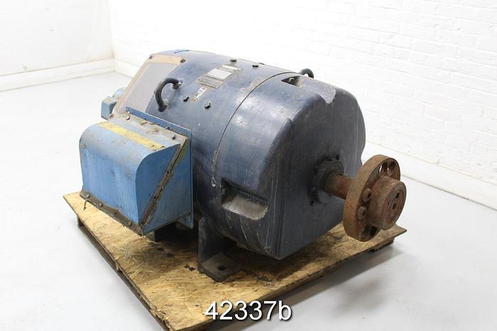 Used Canadian General Electric DC Motor, 500 Hp, 1150 Rpm, 500 Volts #42337