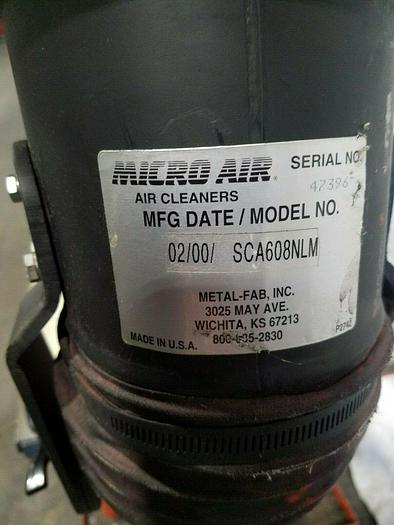 Used Metal Fab Micro-Air Air Cleaner Vacuum Articulating Arm (Arm only)