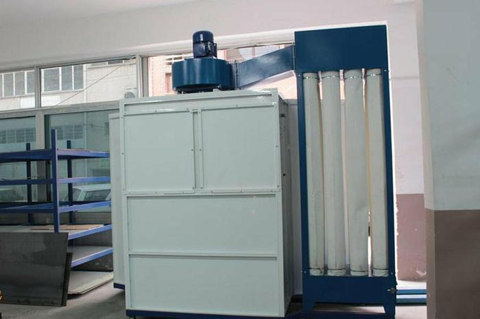 Used Powder coating line 5 filters - 3000*2250*2000mm