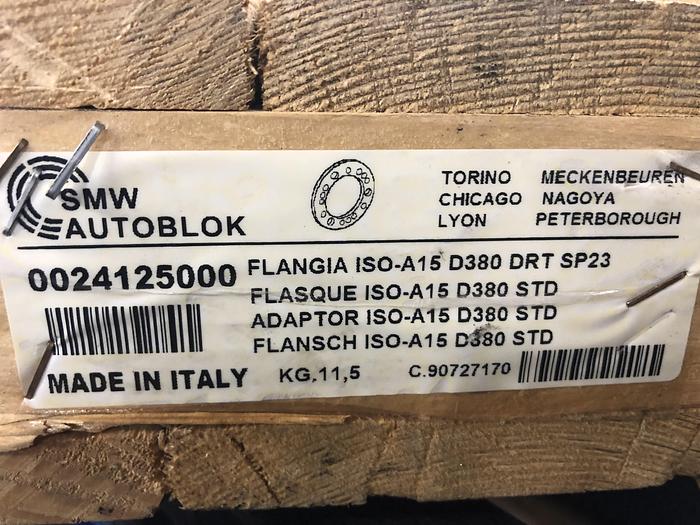 Chuck flanges ISO A15 D380 STD 2412500