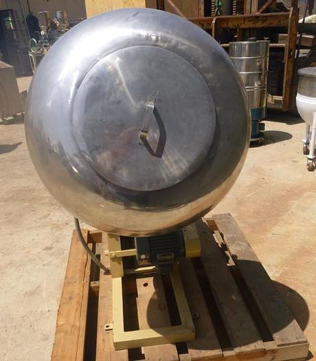 Used Coating Pan, S/st, 29" x 20", Shing Tse, 1 HP #S743804