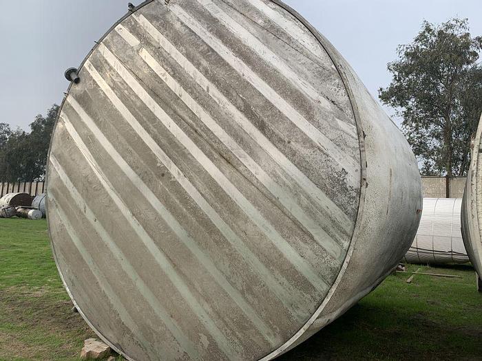 Used Tank, 17,000 Gallon, S/st, 13.5' x 16', Insulated, #S744300