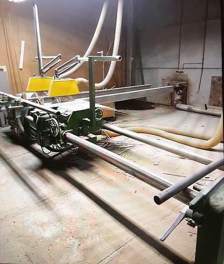 Used RÜCO double crosscut saw Type 22