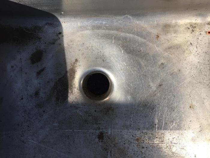 Used Tank, 300 Gallon, COP, Double Sink, 20" x 12', S/st, #S740014