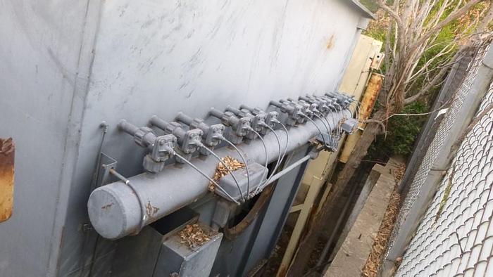 Used Dust Collector, Baghouse, 1,500 SF, C/st, 15 Hp, FABRI-Pulse #S743536