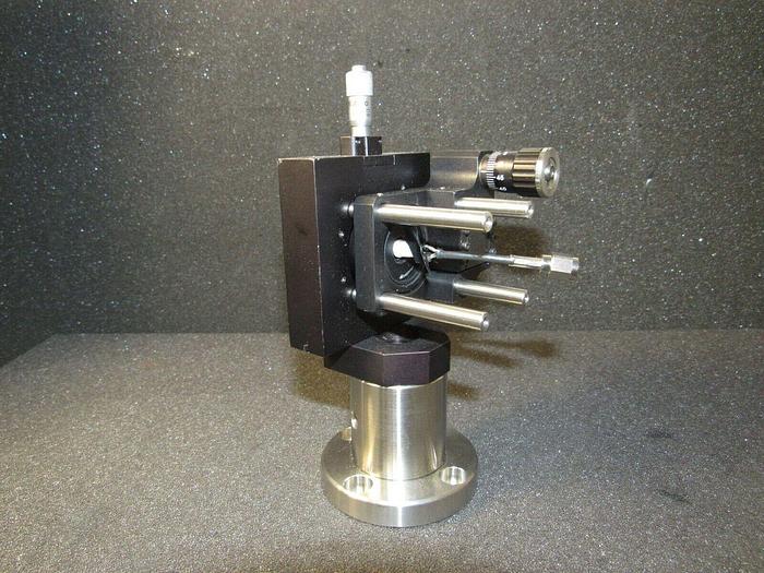 Used Fiber Coupler Optical Cage System WXY Translation & 3 Micrometers No PN