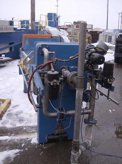 Used 5 CU. FT. JWI FILTER PRESS – POLYPRO. – 630 MM – C.G.R.