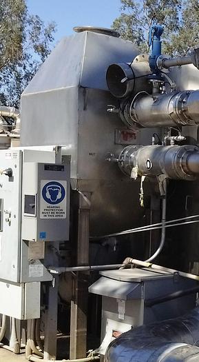 Used Heat Exchanger, Block, S/st, 36" x 30", Gas-Heated #C744886