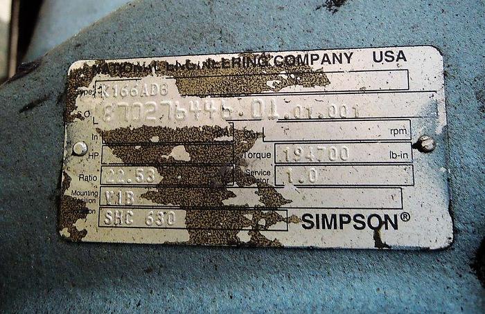 Used SIMPSON K166