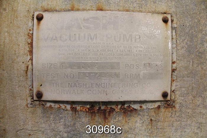 Used Nash CL3002 Vacuum Pump #30968