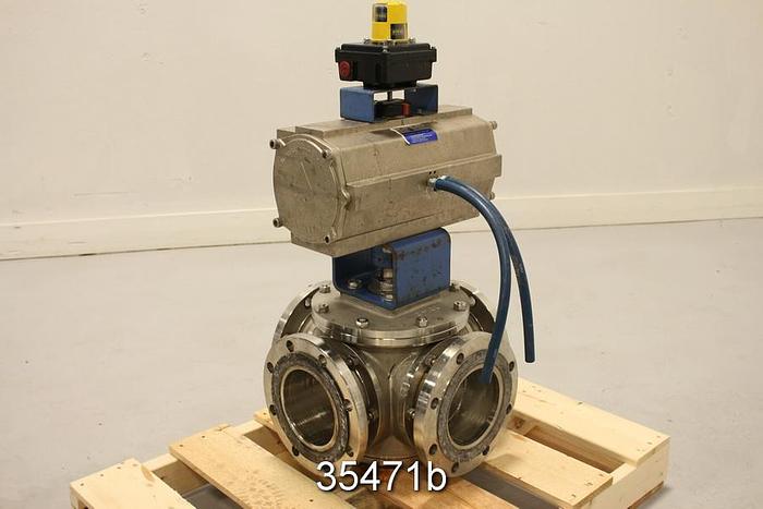 Used Trueline 6811 6" 4-Way Control Valve #35471
