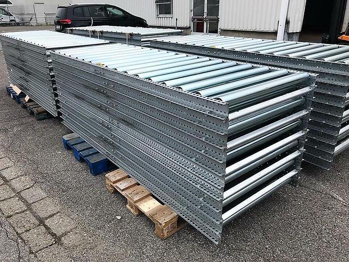 Gebraucht RACK & ROLL GMBH Palettenrollenbahn Förderbahn Förderstrecke 140m