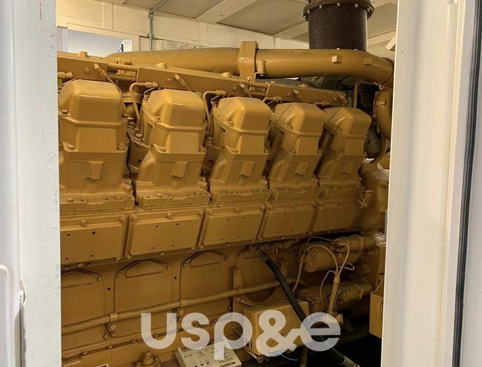 Used 1.2 MW 1990 Used Caterpillar 3516 Diesel Generator Set