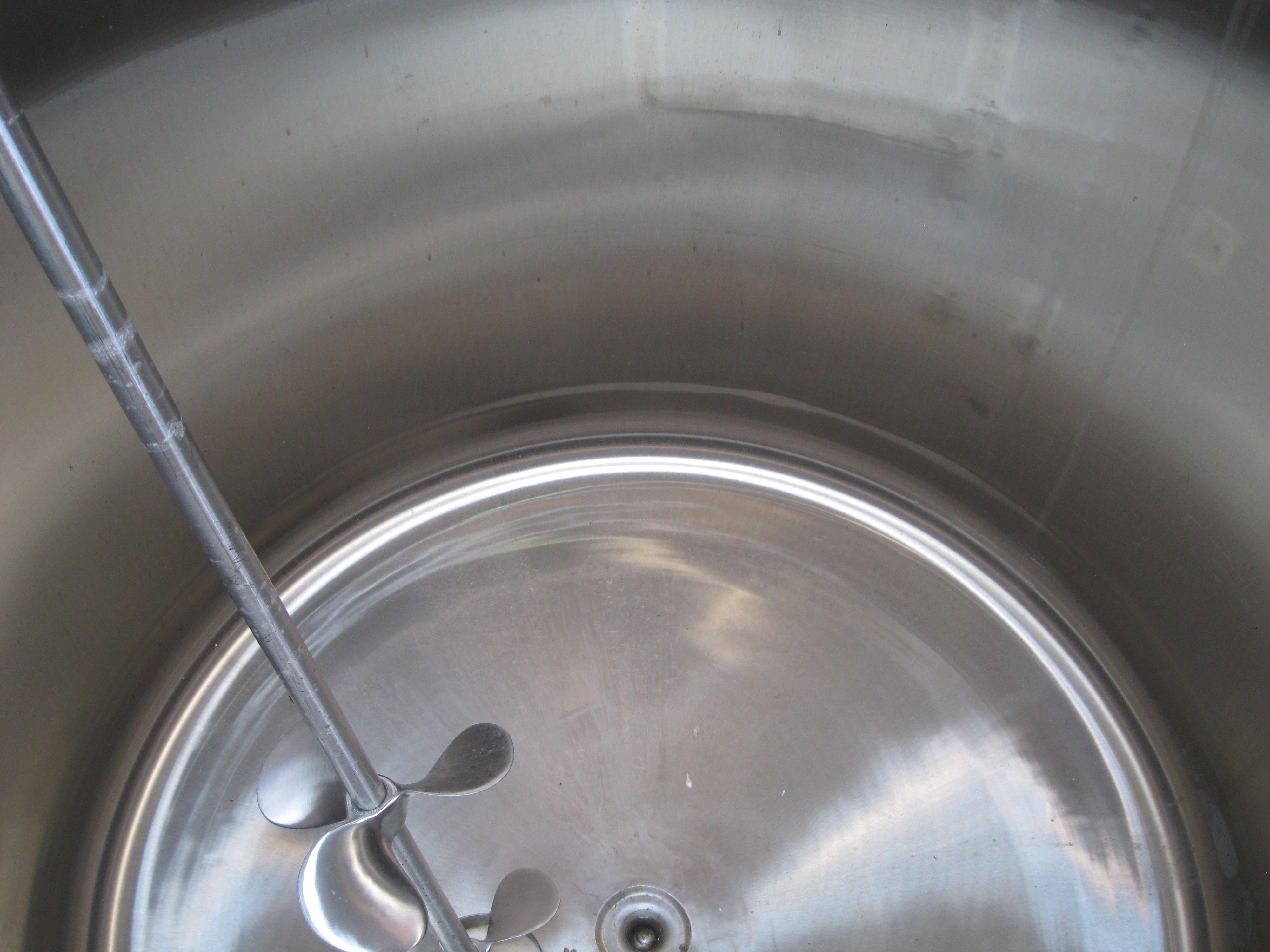 Refurbished 500 GALLON PRESSURE/VACUUM MIX TANK