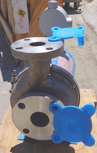 Used Pump, Centrif., 6 HP, S/st, 2" In/4.5" Out, DynaPump #S743021