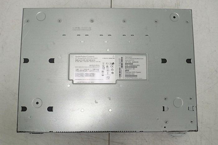 Used HP StorageWorks 8/24 24-Port AM868B San Switch 887111279057