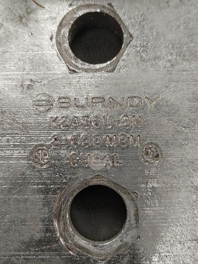 Parts Only Burndy Terminal 2 Lug K2A36U-2N 2-600MGM CU9AL (110)