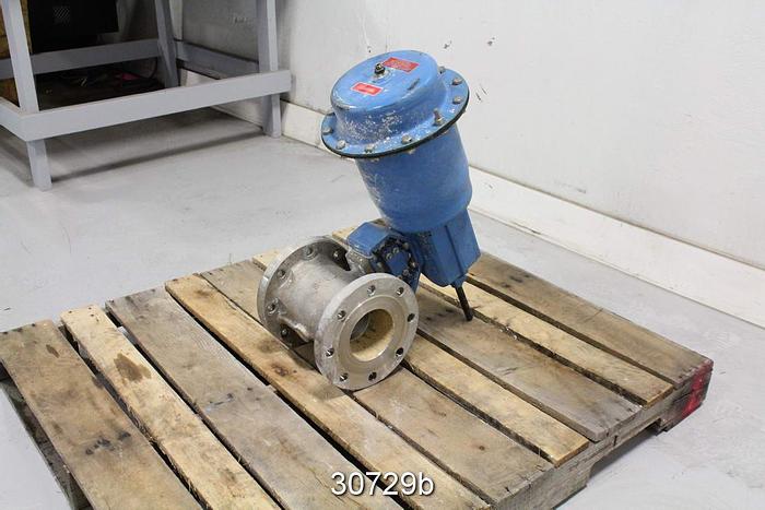 Used Jamesbury MBD400CAGAS6SATTTBA 4" Control Ball Valve #30729