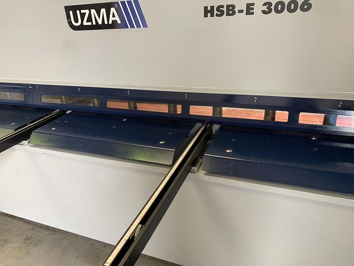 UZMA HSB Swing Beam Guillotine 6mm - 20mm cutting capacity