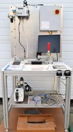 Used Cincinnati Test Systems Sentinel MD Leak Test System with Alcatel Pascal Pump