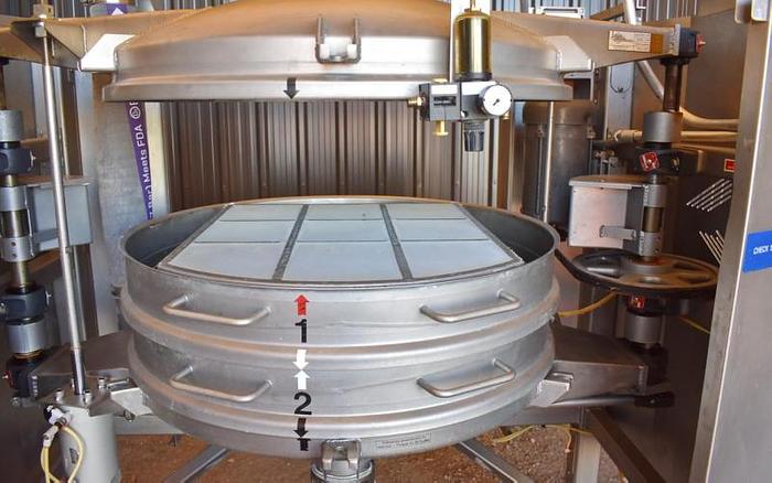 Used USED GREAT WESTERN TB 611/3 IN-LINE GYROSCOPIC PRESSURE SIFTER