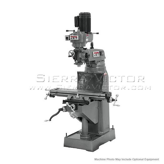 JET JVM-836-1 Step Pulley Milling Machine 115V 1Ph 690036