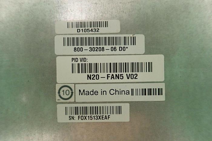 Used Lot of 6 Cisco N20-FAN5 V02 800-30208-06 Fan Modules