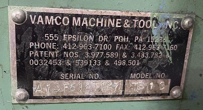 Used VAMCO TS-13