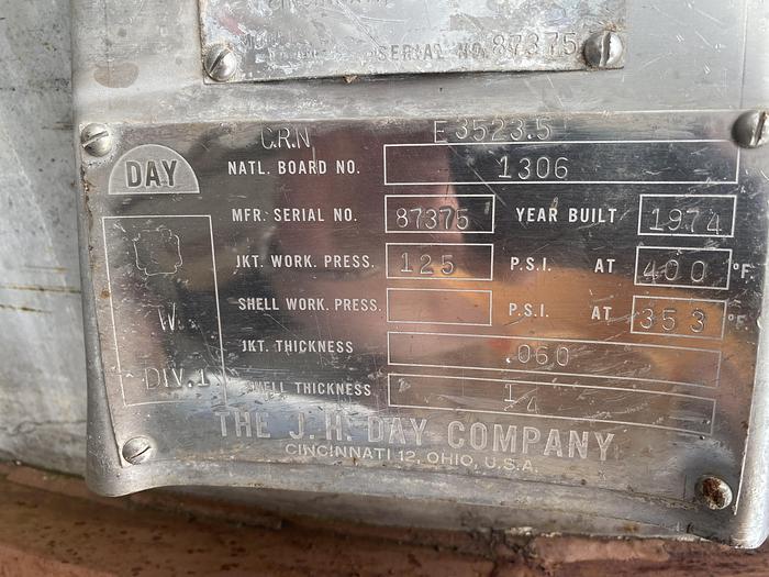 Used USED 70 CUBIC FT JH DAY MODEL MBX700 NAUTA VACUUM DRYER/MIXER