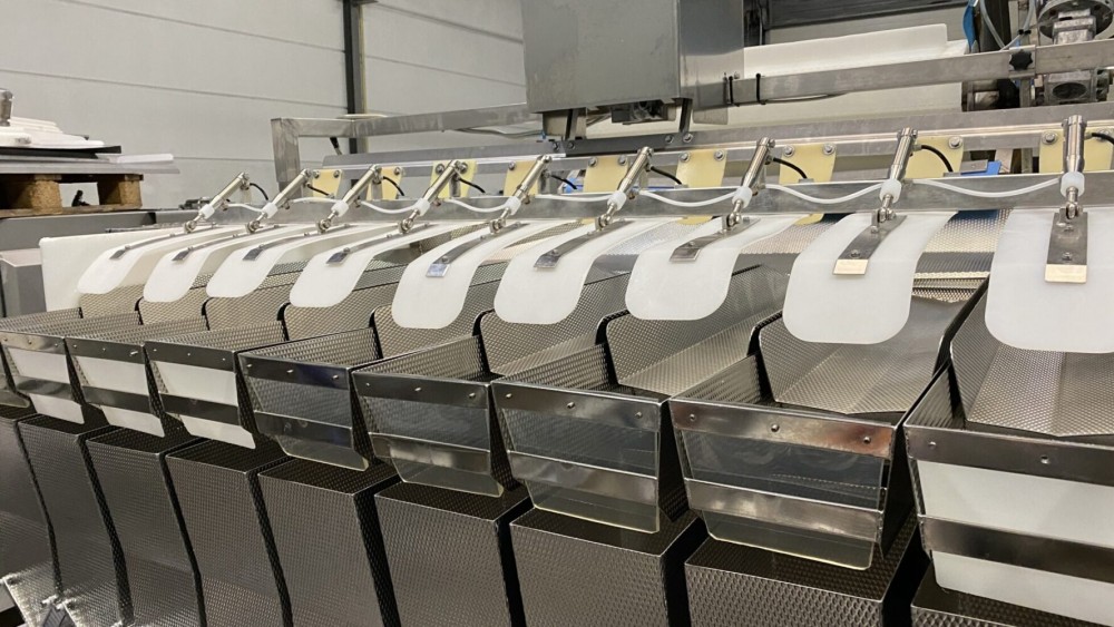 Used Newtec weighing line