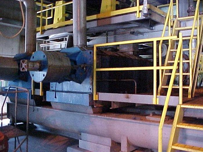 Used Krima  Dispersion System, 41", (Installed In 1994), 750 Tpd Of Occ Capacity, , Main Motor 1500 Hp, 4160V, Screw Conveyors, Steam Chamber, Infeed Shredder, Plug Screw To Steam Chamber #17902