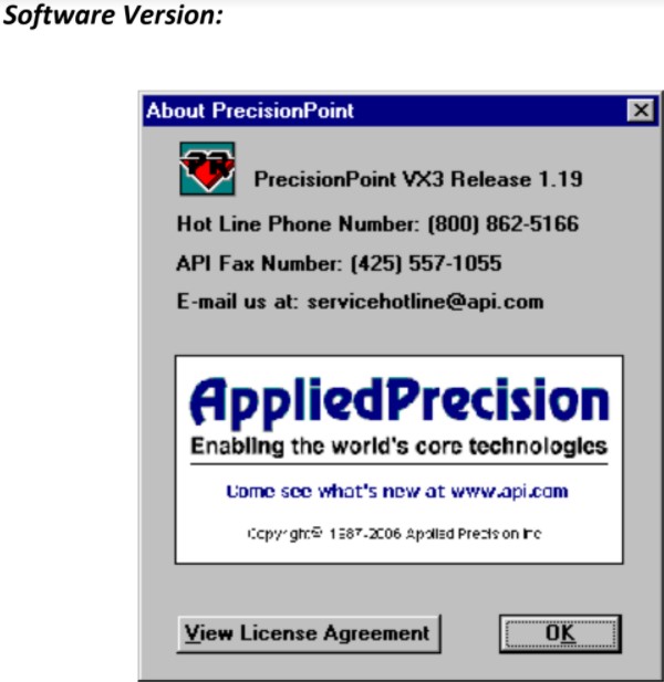 Used Precision Point PRVX3  Refurbished