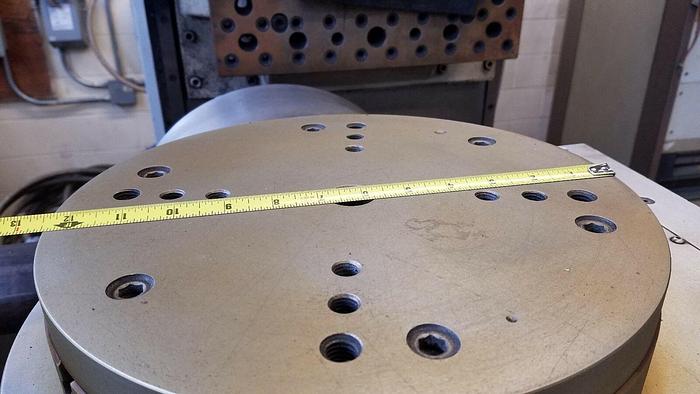 Used CNC Multi Axis Rotary Table Gimbal Multi Angle Machining 15"
