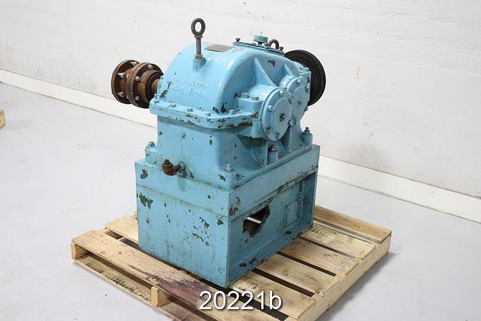 Used Philadelphia 3509 Right Angle Gear Reducer, Size 3509, Type Blt, Ratio 11.4/1 #20221