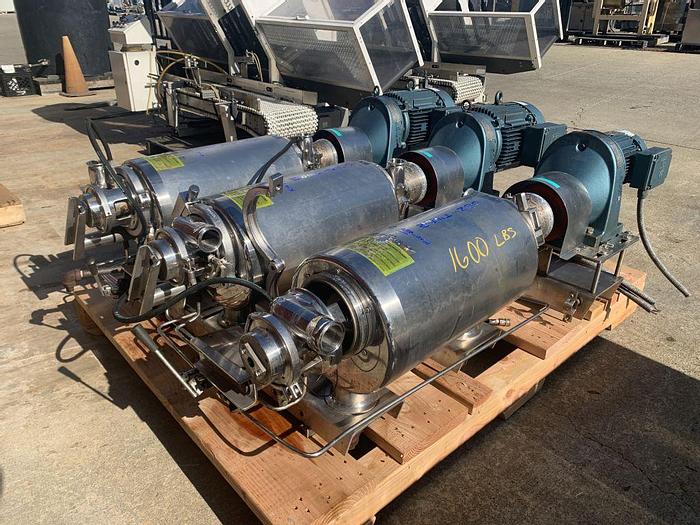 Used Votator, 6" x 36", Triple Barrel, 316 S/st, Alfa Laval, Contherm #C744219