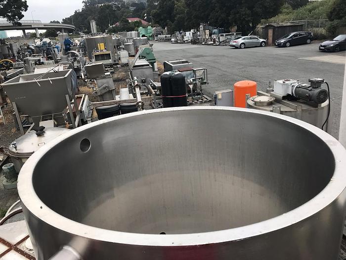 Used Tank, 385 Gallon, S/st, Jkt, Lee Industries, OT/DB #S740696