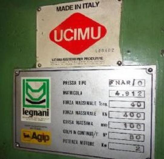 Gebruikt EXCENTERPERS LEGNANI 40T