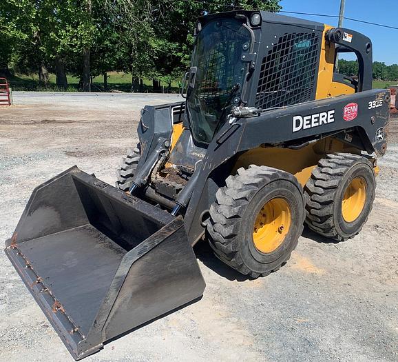 Used 2016 Deere 332E with A/C 3265 hrs