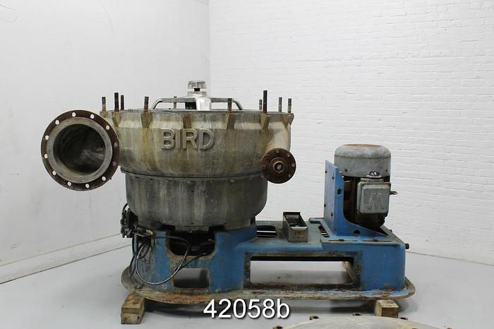 Used Bird Model 14 Pressure Screen With Bolt on Lid #42058